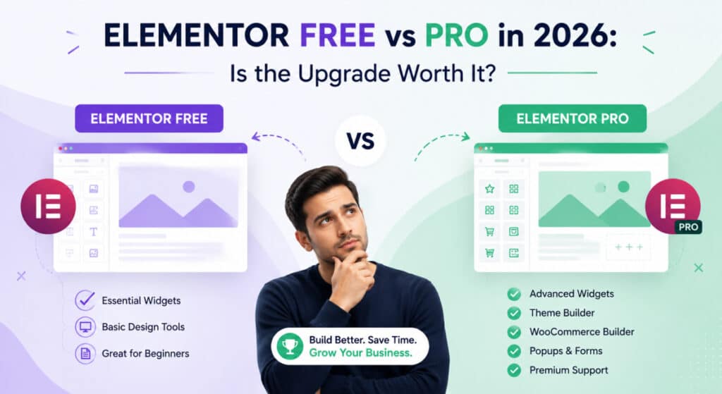 Elementor Pro vs Elementor
