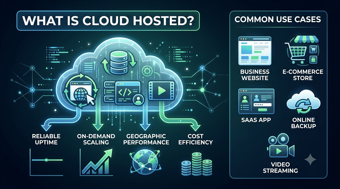 What Is Cloud Hosted? Meaning, Benefits, and Common Use Cases Explained (2026) Feature