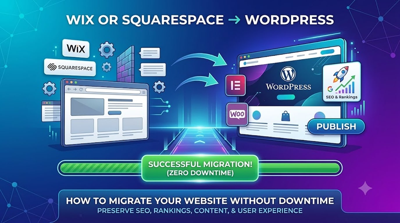migrate Wix to WordPress