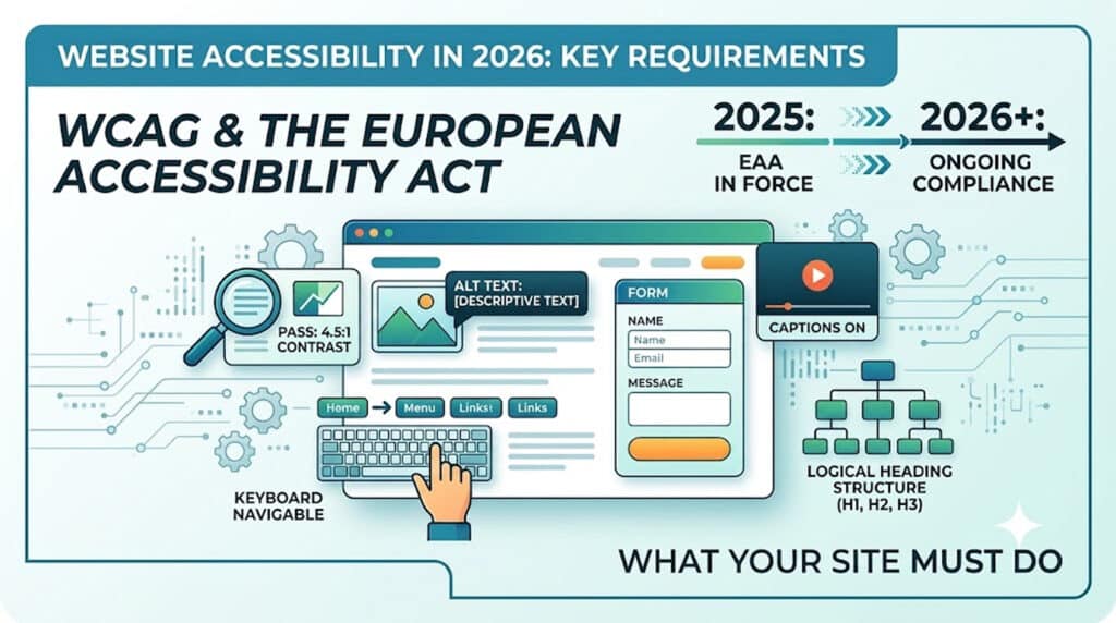 Website Accessibility 2026: Essential WCAG & EAA Guide