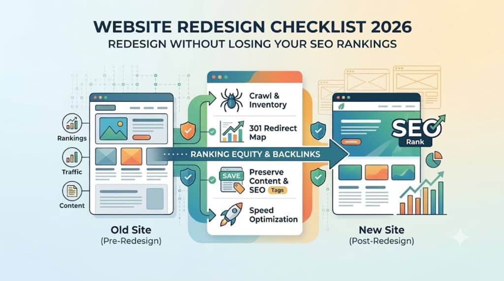 Website Redesign SEO Checklist 2026: The Proven Guide